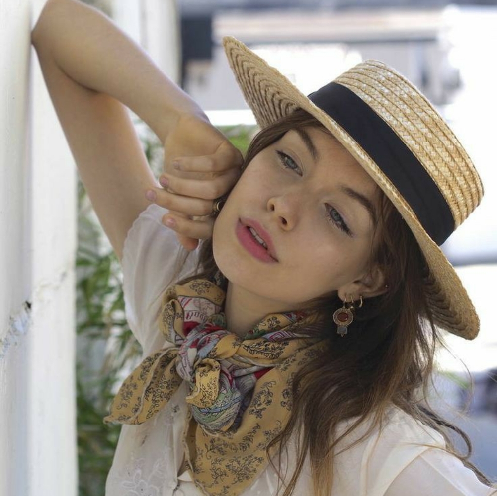Basic Straw Boater Sun Hat
